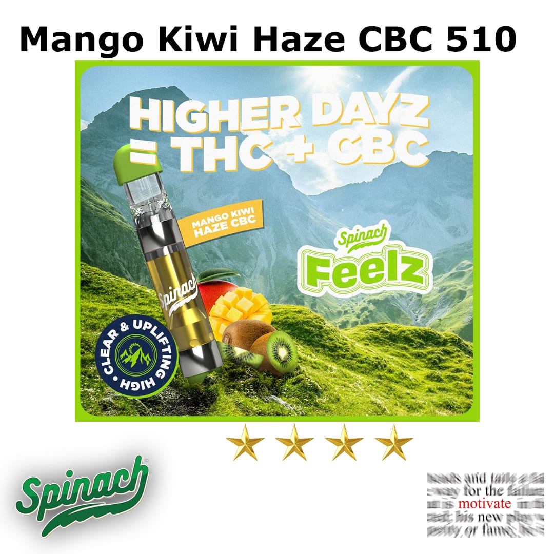 Mango Kiwi Haze CBC 510 - Spinach