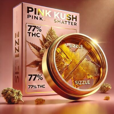 Pink Kush Shatter - Sizzle
