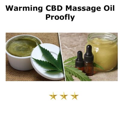 Warming CBD Massage Oil - Proofly