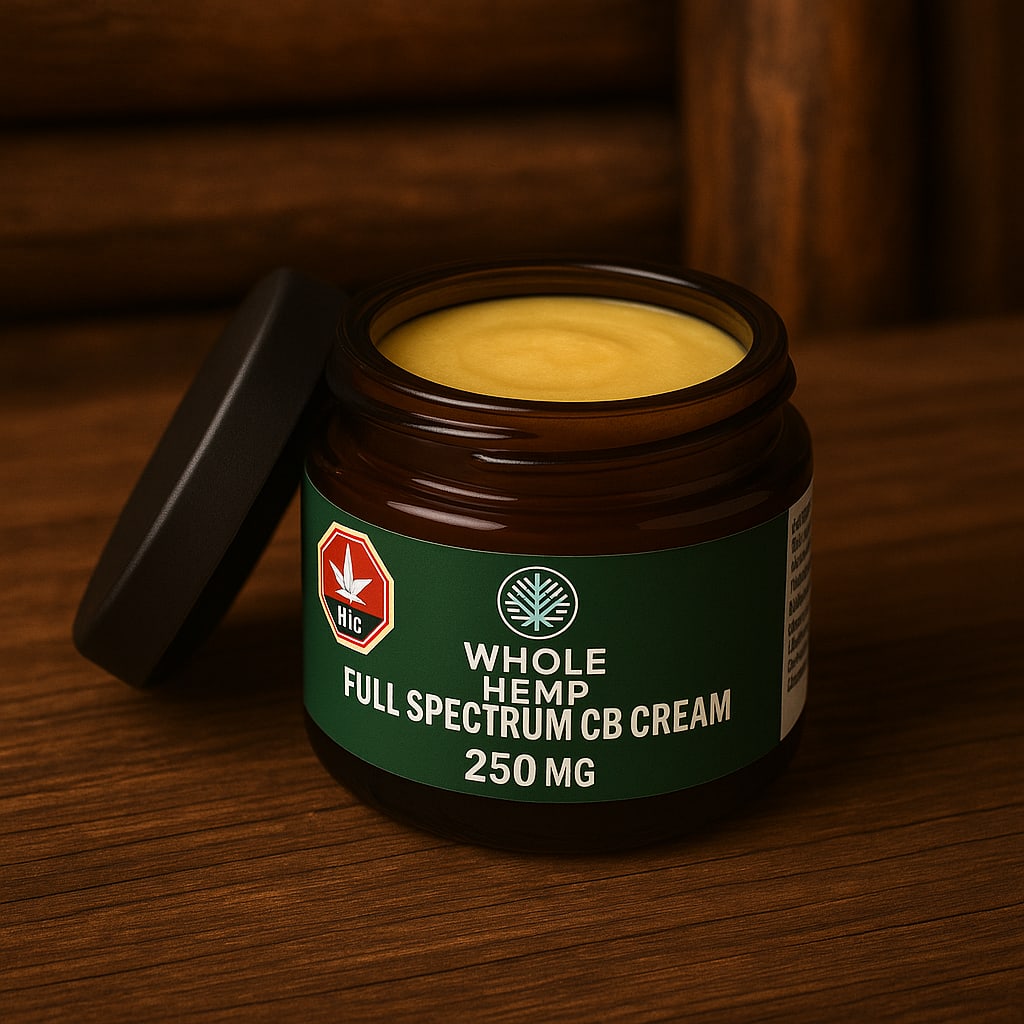 Full Spectrum CBD Cream - Whole Hemp