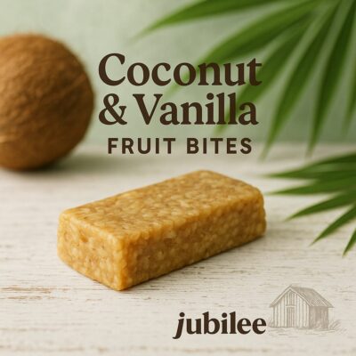 Coconut & Vanilla Fruit Bites - jublee
