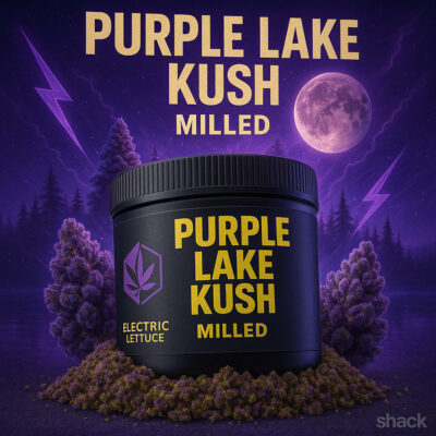 Purple Lake Kush Milled - Electric Lettuce