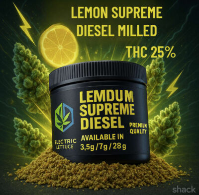 Lemon Supreme Diesel Milled - Electric Lettuce