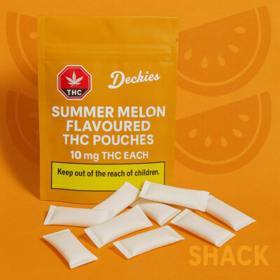 Summer Melon Flavoured THC Pouches - Deckies